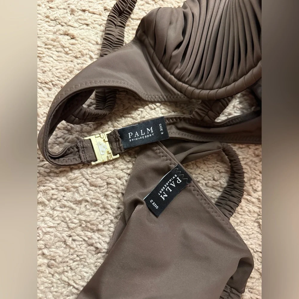 NWOT Palm Swimwear Flavia Bikini Set - Picture 5 of 6